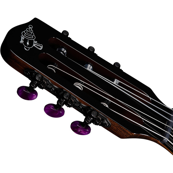 Godin ACS Naylon Steve Stevens Signature 25. Yıl Özel Seri Elektro Klasik Gitar Mor
