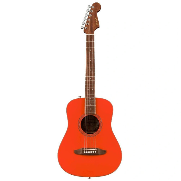 Fender California Standard Redondo Mini Fiesta Kırmızı Akustik Gitar