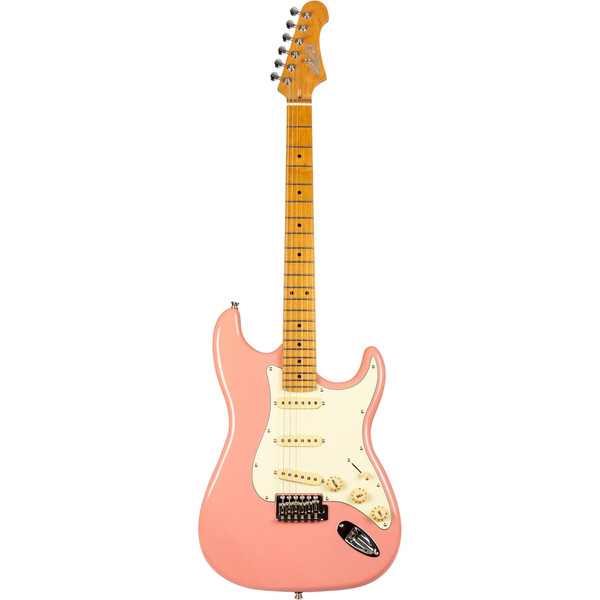 Jet JS-300 BGD SSS Elektro Gitar Burgundy Pembe