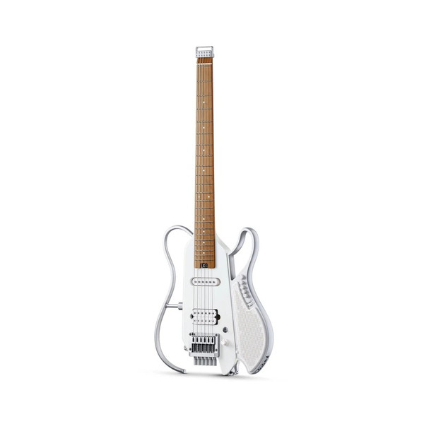 Donner Hush X Live Traveller Elektro Gitar Beyaz