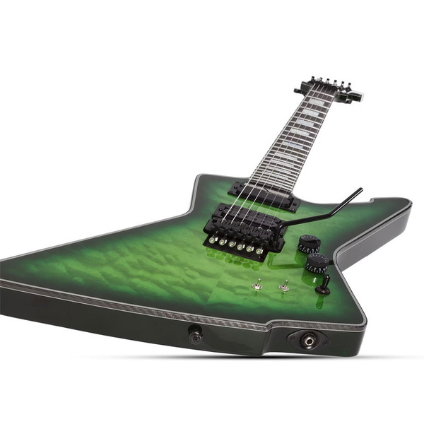 Schecter E-1 FR S Special Edition Elektro Gitar Yeşil Burst