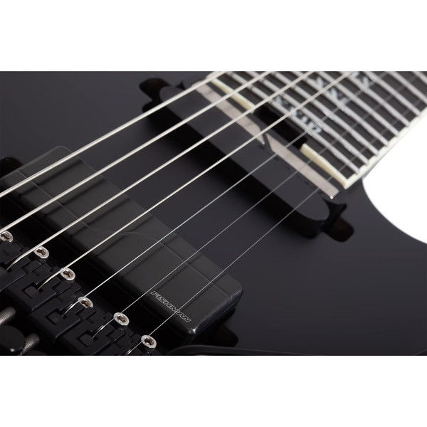 Schecter PT-7 FR-S SLS Elite Evil Twin 7 Telli Elektro Gitar Saten Siyah