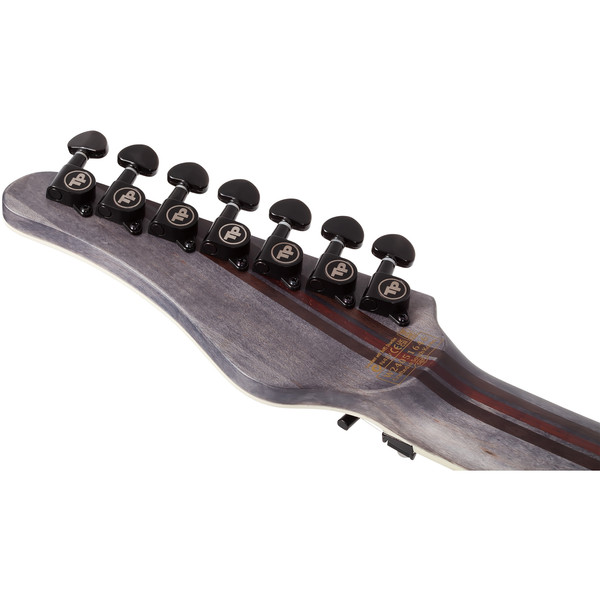Schecter PT-7 FR-S SLS Elite Evil Twin 7 Telli Elektro Gitar Saten Siyah