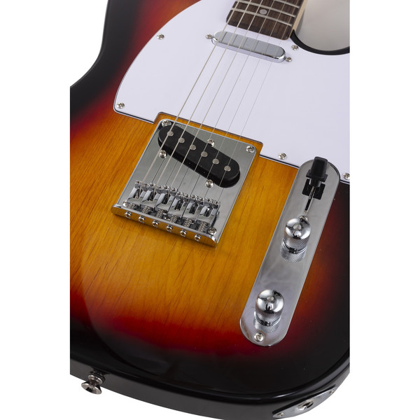 SX ED2 Elektro Gitar 3 Ton Güneş Patlaması Sunburst