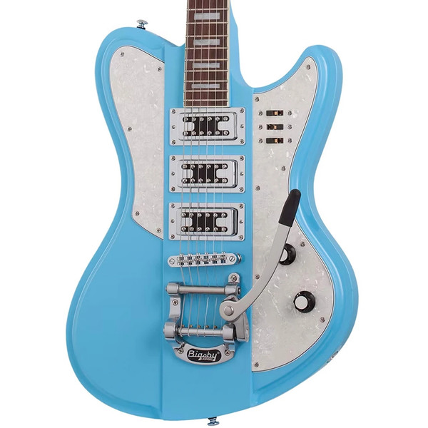Schecter Ultra III Elektro Gitar Vintage Mavi