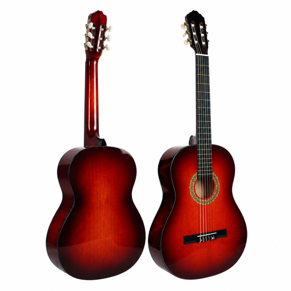 Milada MLD-C40 RDS 4/4 Klasik Gitar Kırmızı Gün Batımı Rengi