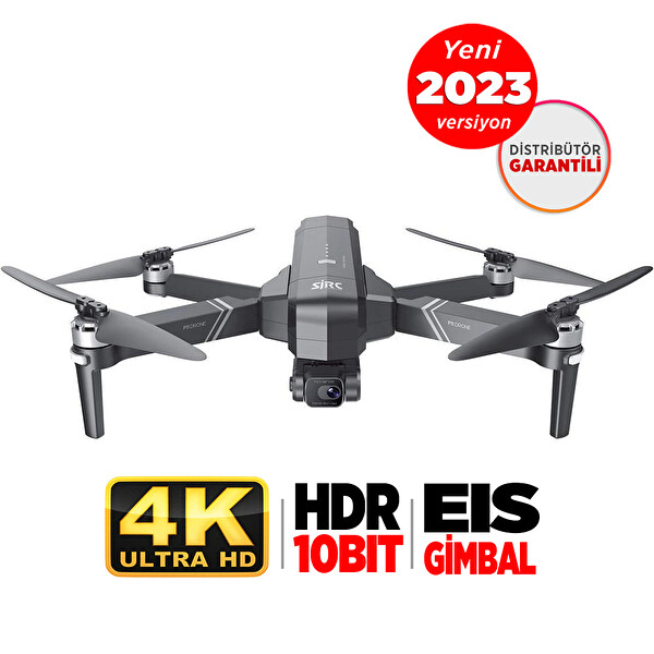 SJRC F11 Pro Combo 1.5 KM Menzil 26 Dakika Uçuş Süresi EIS Stabilizasyon 4K Kameralı Drone Seti-2 Batarya- Çanta