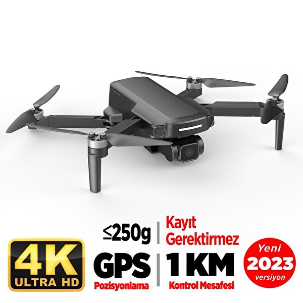 SJRC F5S Pro 4K Kameralı Drone Seti 1 KM Menzil 30 Dakika Uçuş Süresi ve Çanta