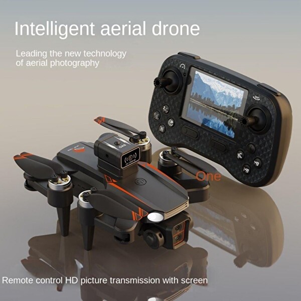 Hzl Store JS26H Akıllı 4K Katlanabilir 360 Derece Engel Algılama Uyumlu Uzaktan Kumandalı Drone