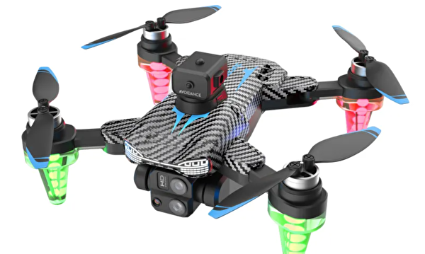 Hzl Store C195 Aerial Akıllı RGB Işıklı Kumandalı Mobil Uygulama Özellikli Drone