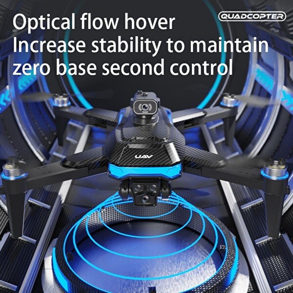 Hzl Store J18 Pro Akıllı GPS Destekli 8K Çift Kameralı Katlanabilir Drone