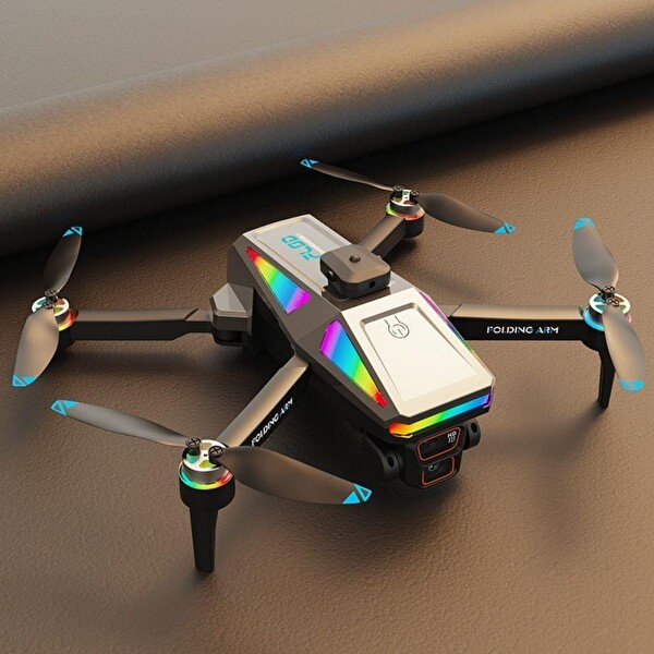 Hzl Store S5 Pro Akıllı 4K HD Kameralı Çift Lensli Katlanabilir Drone
