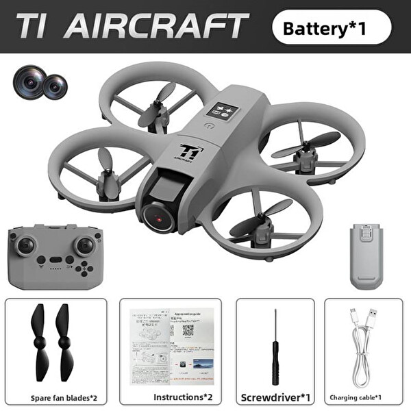 Hzl Store T1 HD Kameralı 360 Derece Dönüşlü Taşınabilir Kompakt Drone