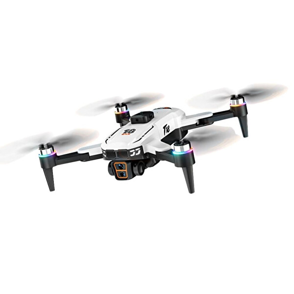 Hzl Store T18P Drone 3 Kameralı HD Engel Sensörlü Katlanabilir Optical Flow Akıllı Drone