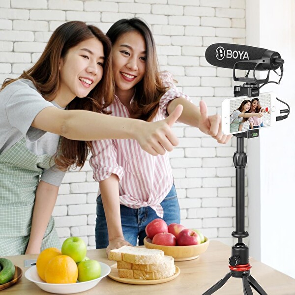 Boya BY-BM2021 Süper Cardioid Shotgun Mikrofon