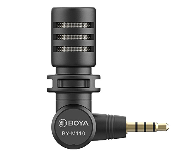 Boya BY-M110 Kompakt 3.5MM Telefon Mikrofonu