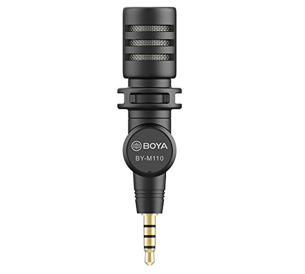 Boya BY-M110 Kompakt 3.5MM Telefon Mikrofonu