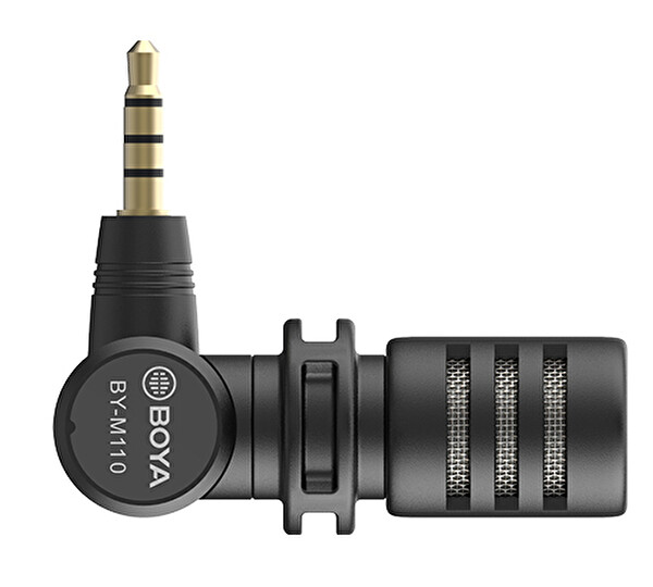 Boya BY-M110 Kompakt 3.5MM Telefon Mikrofonu