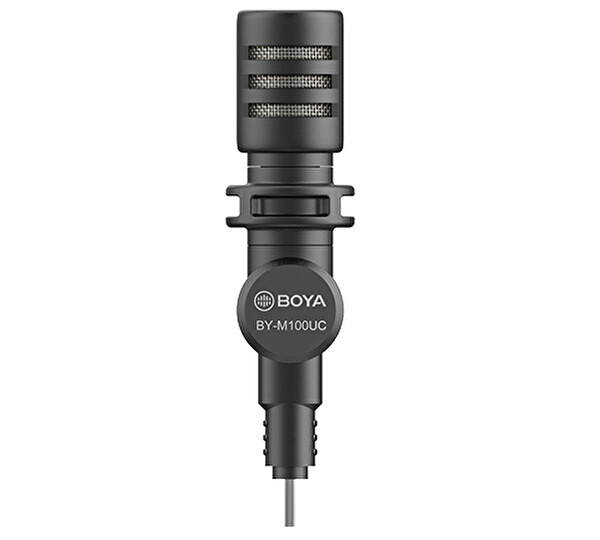 Boya BY-M100UC Kompakt Type-C Telefon Mikrofonu