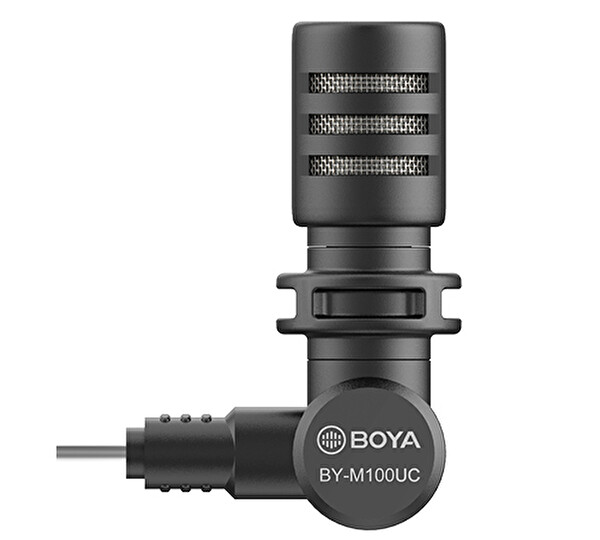 Boya BY-M100UC Kompakt Type-C Telefon Mikrofonu