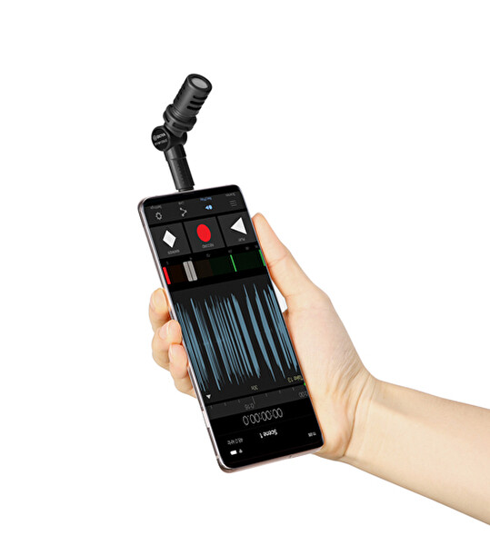 Boya BY-M100UC Kompakt Type-C Telefon Mikrofonu