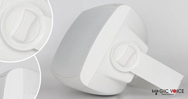 MagicVoice MV-20974 10 CM 8 Ohm 150 W Trafosuz Beyaz Hoparlör