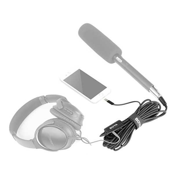 Boya BY-BCA7 XLR Mikrofon iPhone Bağlantı Kablosu