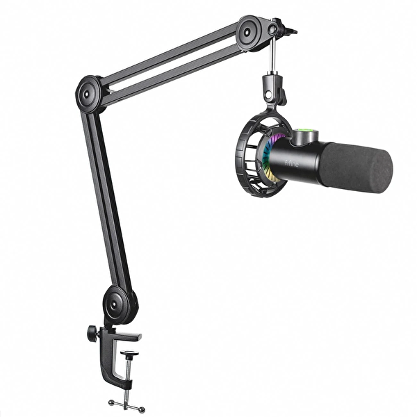 Fifine T658 USB RGB Dinamik Mikrofon Seti