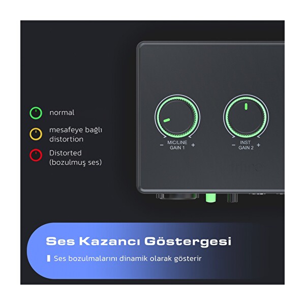 Fifine SC1 USB Siyah Ses Kartı