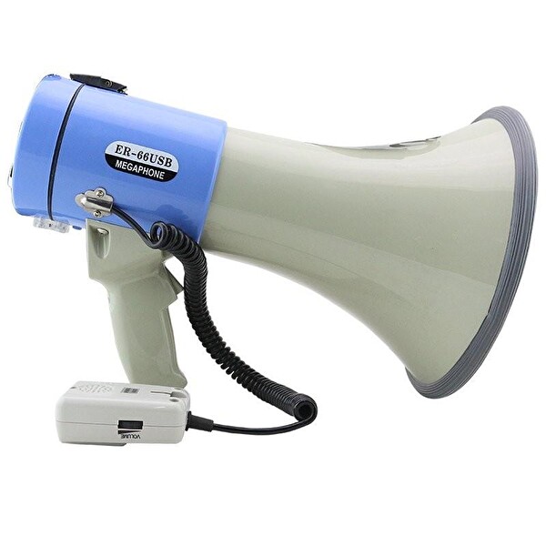 MagicVoice MV-66 USB-SD-MMC Mayklı 25W Megafon