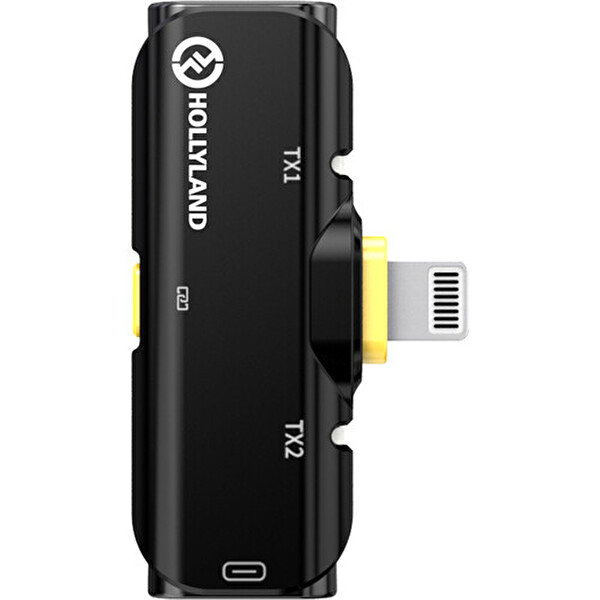 Hollyland Lark C1 Solo Tekli iOS Uyumlu Kablosuz Mikrofon Sistemi