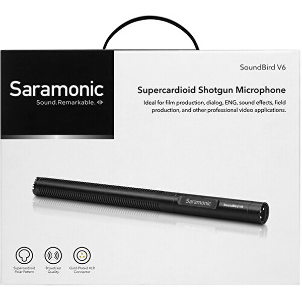 Saramonic Soundbird V6 Supercardioid Shotgun Mikrofon