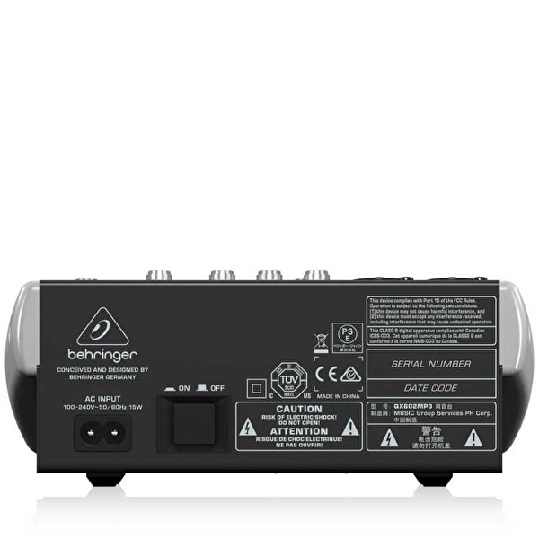 Behringer Xenyx QX602MP3 Mikser