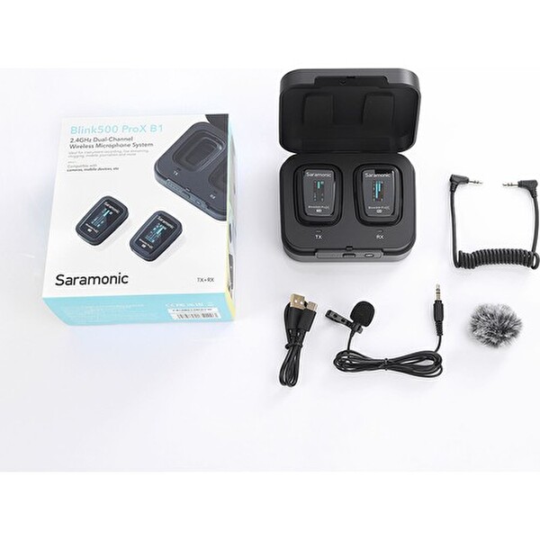 Saramonic Blink500 ProX B1 Kablosuz Tekli Mikrofon