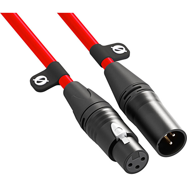 Rode Premium XLR Kablo 3M Kırmızı