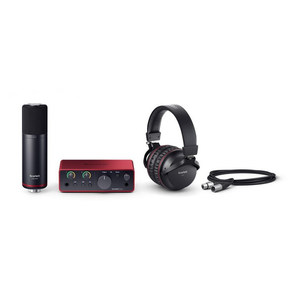Focusrite Scarlett Solo Studio Gen 4 Kayıt Paketi Fiyatı ve