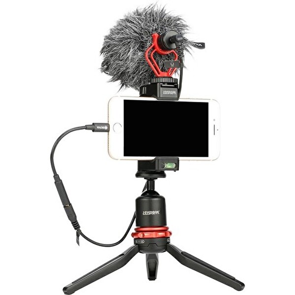 Boya BY-K8 3.5mm TRS / Lightning Mikrofon Adaptörü