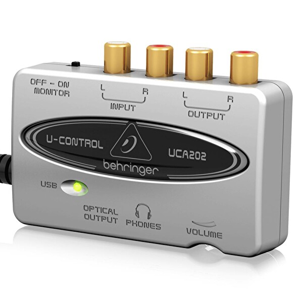 Behringer UCA202 2 Kanal USB'li Harici Ses Kartı