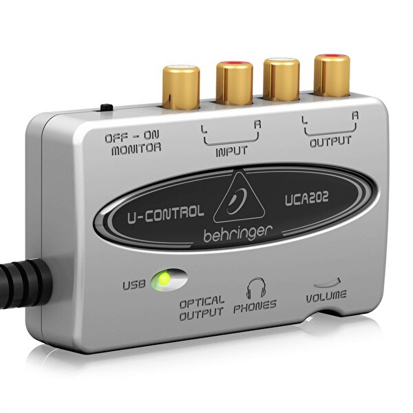 Behringer UCA202 2 Kanal USB'li Harici Ses Kartı