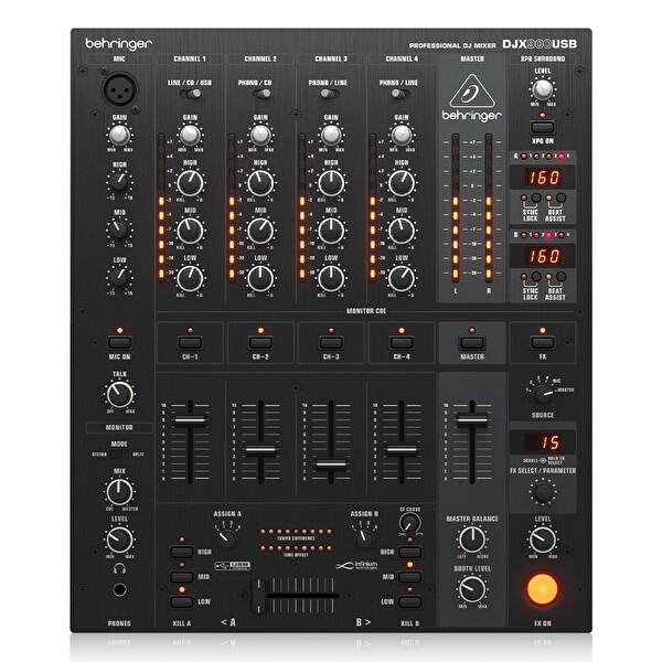 Behringer DJX900USB 5 Kanal Profesyonel DJ Mikseri
