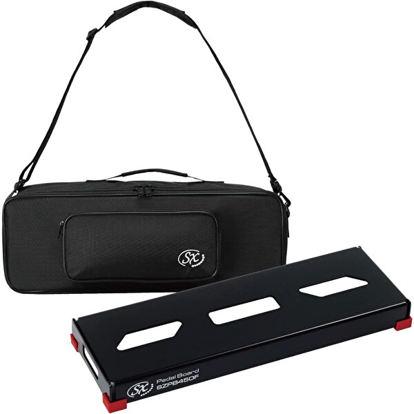 SX SZPB450FBK Xtra Small Flat Pedalboard (Taşıma Çantalı)