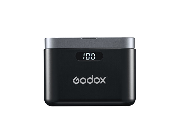Godox WES1 Kit2 İkili Kablosuz Mikrofon (Apple Uyumlu)