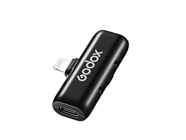 Godox WES1 Kit2 İkili Kablosuz Mikrofon (Apple Uyumlu)