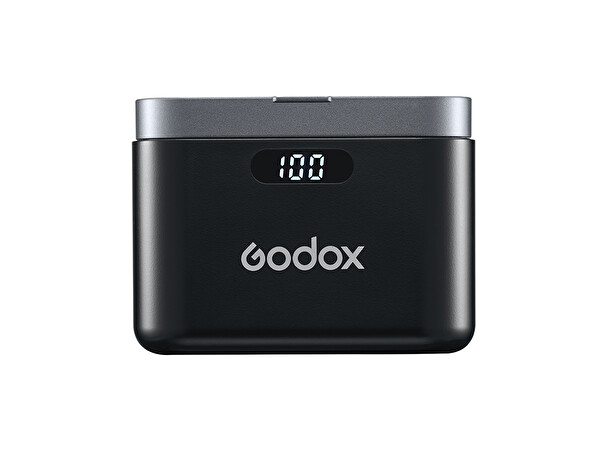 Godox WES2 Kit2 İkili Kablosuz Mikrofon (Type-C Uyumlu)