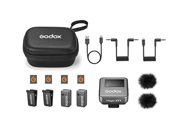 Godox Magic XT1 Yaka Mikrofonu (Type-C/Lightning Uyumlu)