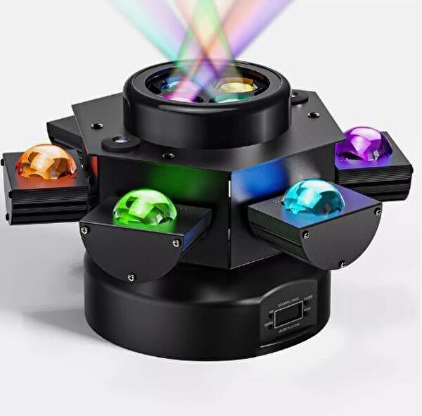 DJ Pro 6 Başlı Bee Eyes 150 W LED Strobe Lazer Robot Işık