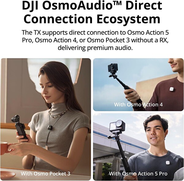 DJI Mic Mini 1 TX + 1 RX Mikrofon