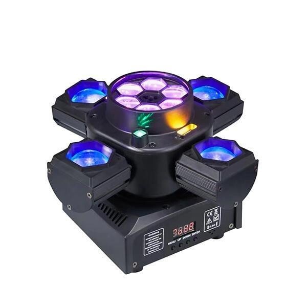 DJ Pro 4 Başlı Bee Eyes 150 Watt Led Strobe Lazer Robot Işık