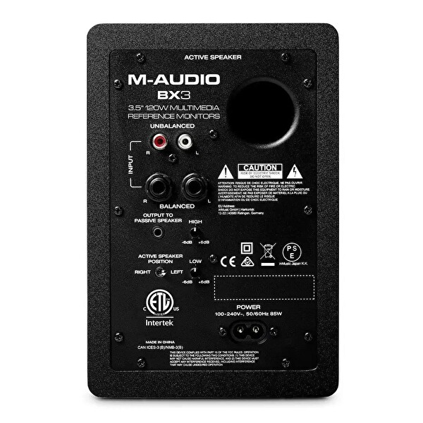 M-Audio BX3 Monitör Sistemi Çift
