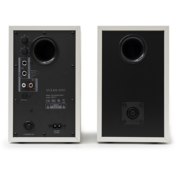 Vulkkano Pro 4 Monitör Beyaz Hoparlör
